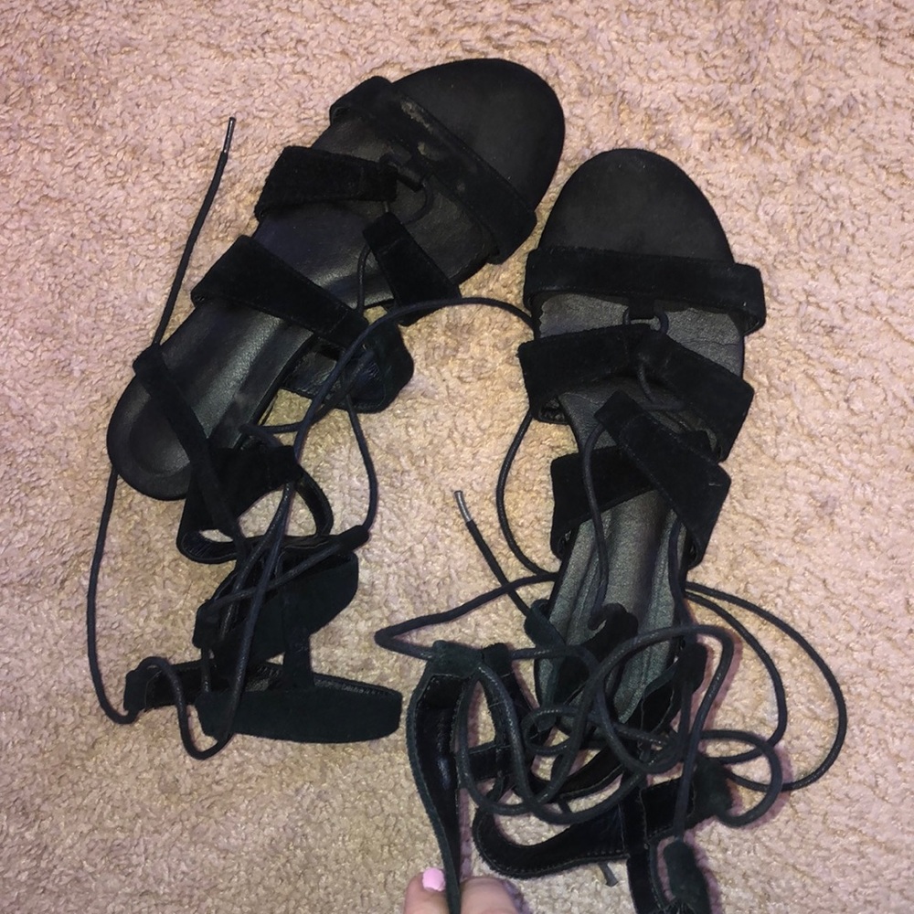 Lace Up Gladiator Sandals